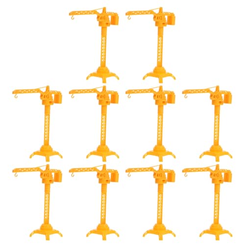 HEMOTON 10 Stück Handbetriebene Baukran Spielzeuge für Realistische Konstruktion Fördert Kreativität und Motorik für Unterwegs Freien HEMOTON 10 Stück Handbetriebene Baukran Spielzeuge für Realistische Konstruktion Fördert Kreativität und Motorik für Unterwegs Freien von HEMOTON
