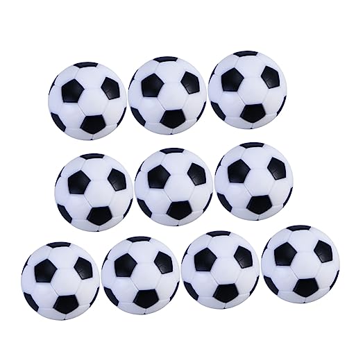 HEMOTON 10 Stück Kleine Fußball Zubehörbälle Fußballspielzeug Mini Fußballtischspiel Desktop Schaum Fußball Fußballspiel Tischfußballmaschine Fußballball Tischfußball Fußballtisch Hover von HEMOTON