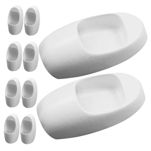 HEMOTON 10 Stück Maßstab Handgefertigt Präzise Details Realistische Miniatur Wc-Modelle Für Puppenhaus Architektur Modelle Bauprojekte HEMOTON 10 Stück Maßstab Handgefertigt Präzise Details Realistische Miniatur Wc-Modelle Für Puppenhaus Architektur Modelle Bauprojekte von HEMOTON