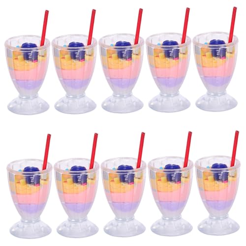 HEMOTON 10 Stück Mini Lebensmittel Winzige Miniatur Eisbecher Modell Landschaftsrequisiten Puppenhausfiguren Creme Schuppen Dekorationen Dessert Kindermodelle So Tun Als Ob Für HEMOTON 10 Stück Mini Lebensmittel Winzige Miniatur Eisbecher Modell Landschaftsrequisiten Puppenhausfiguren Creme Schuppen Dekorationen Dessert Kindermodelle So Tun Als Ob Für von HEMOTON