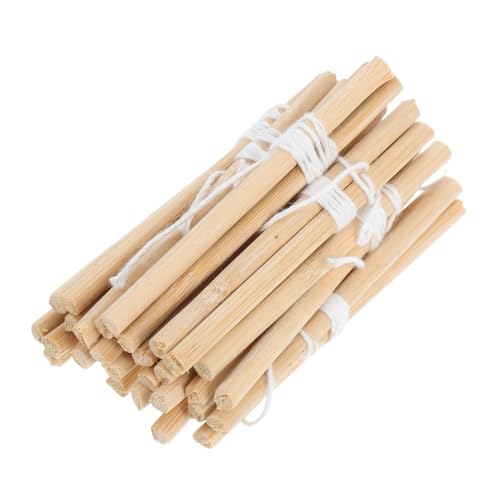 HEMOTON 10 Stück Miniatur Holzregal für Puppenhaus Teiliges für DIY Szenen mit Campingfeuer Robuster und Tragbarer Halter für Miniatur Zubehör für Halloween Dekorationen und Kreative von HEMOTON