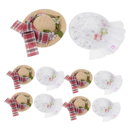 HEMOTON 10 Stück Puppenspielzeughut Winziger Hut Ornament DIY Hutzubehör Winzige Hutdekoration Partyhutdekoration Party Minihüte Miniatur Sombrero Winzige Puppenhüte DIY HEMOTON 10 Stück Puppenspielzeughut Winziger Hut Ornament DIY Hutzubehör Winzige Hutdekoration Partyhutdekoration Party Minihüte Miniatur Sombrero Winzige Puppenhüte DIY von HEMOTON