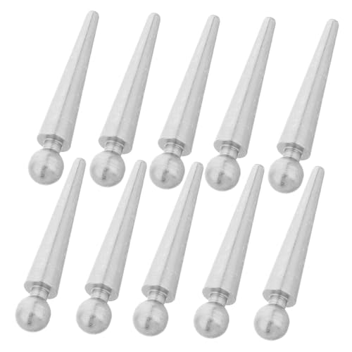 HEMOTON 10 Stück Spielpunktestifte Aus Metall Für Cribbage Bretter Punktestifte Für Den Schreibtisch Punktestifte Für Cribbage Bretter Punktestifte Für Den Innenbereich Spielstifte von HEMOTON