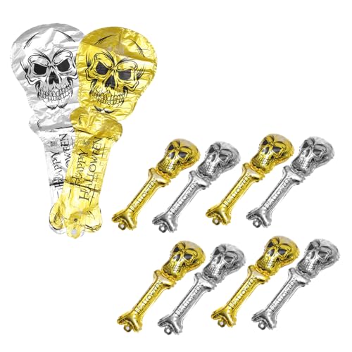 HEMOTON 10 Stück Teiliges Halloween Handheld Aufblasbare Schlagstäbe mit Doppelseitigem Druck Glatter Oberfläche Leicht und Praktisch Partydeko für Festlichkeiten und Geburtstagsfeiern HEMOTON 10 Stück Teiliges Halloween Handheld Aufblasbare Schlagstäbe mit Doppelseitigem Druck Glatter Oberfläche Leicht und Praktisch Partydeko für Festlichkeiten und Geburtstagsfeiern von HEMOTON
