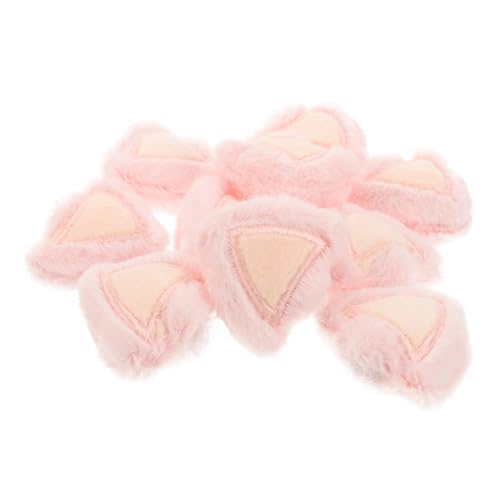 HEMOTON 10 Stück Teiliges Plüsch Katzenohren Weiche Gestopfte Tierohren für DIY Kopfschmuck Lebendige Pinke Ohrdekorationen Leicht Langlebig Originelles Bastelzubehör für Erwachsene HEMOTON 10 Stück Teiliges Plüsch Katzenohren Weiche Gestopfte Tierohren für DIY Kopfschmuck Lebendige Pinke Ohrdekorationen Leicht Langlebig Originelles Bastelzubehör für Erwachsene von HEMOTON