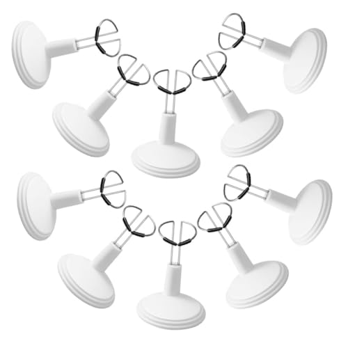 HEMOTON 10 Stück Teiliges Verstellbares Höhe Stabiler Spielzeughalter für Actionfiguren und Stofftiere Eleganter Displayständer für Tischdekoration und Sammlungspräsentation von HEMOTON