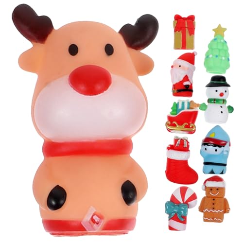 HEMOTON 10 Stück Weihnachts- Weihnachtliche Fingerpuppe Weihnachtsspielzeug Für Urlaub Fingerpuppen Fingerspielzeug Mini-fingerpuppe Weihnachtsmann Fingerpuppen Vinyl HEMOTON 10 Stück Weihnachts- Weihnachtliche Fingerpuppe Weihnachtsspielzeug Für Urlaub Fingerpuppen Fingerspielzeug Mini-fingerpuppe Weihnachtsmann Fingerpuppen Vinyl von HEMOTON