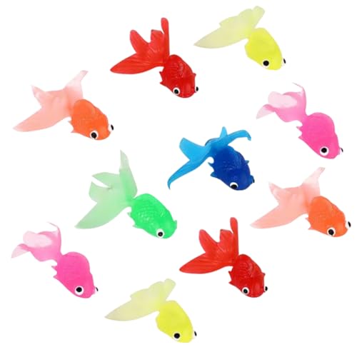 HEMOTON 10 Stück künstlicher künstliche Fische für Fische kinderknallzeug waermepumpe künstliches Fischdekor Aquarienfische -Ornament Gummi HEMOTON 10 Stück künstlicher künstliche Fische für Fische kinderknallzeug waermepumpe künstliches Fischdekor Aquarienfische -Ornament Gummi von HEMOTON
