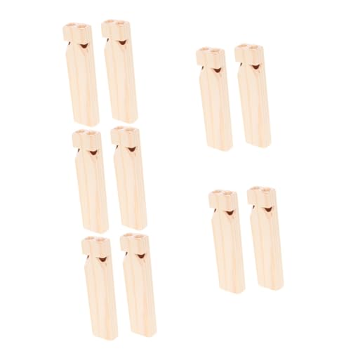 HEMOTON 10 Teiliges Holzpfeifen Kindermusikspielzeug Unbemalt Bruchsicher Zugpfeifen für Fördert Hörentwicklung und Musikalisches Interesse Anfänger Instrument HEMOTON 10 Teiliges Holzpfeifen Kindermusikspielzeug Unbemalt Bruchsicher Zugpfeifen für Fördert Hörentwicklung und Musikalisches Interesse Anfänger Instrument von HEMOTON