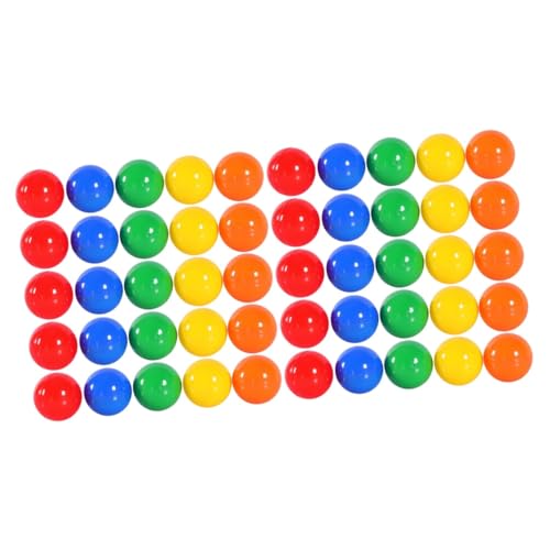 HEMOTON 100 STK Lotteriekugel tischtennisplatten Tischtennis bälle Mini-Spielzeug Ball für die Lotterie Kugelstützen Kunststoff kleine Spielbälle tragbar Spielball Kaugummimaschine von HEMOTON