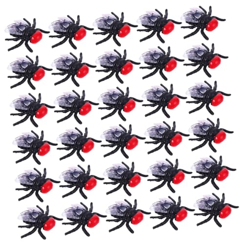 HEMOTON 100 Stck. Realistische Künstliche Fliegen Deko Halloween Party Streich Tricky Props für April Fools Day und Gruselige Raumdekoration HEMOTON 100 Stck. Realistische Künstliche Fliegen Deko Halloween Party Streich Tricky Props für April Fools Day und Gruselige Raumdekoration von HEMOTON