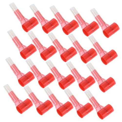 HEMOTON 100 Stück Teiliges Partyzubehör Blasrohrpfeifen mit Zungenausstreckfunktion aus Robustem Kunststoff für Reptilien Froschspielzeug Geburtstag Silvesterfeiern und Kreative von HEMOTON