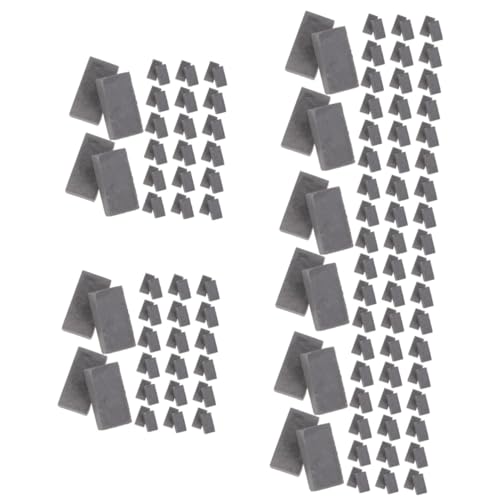 HEMOTON 1000 STK Mini-Steine Prop-Zubehör Bausteine ​​für Kinder basteln für Kinder Kinderspielzeug Modelle Ornament Simulationsbaustein Miniatur-Dinge Wandfliesen Ziegel Werkzeug Suite von HEMOTON