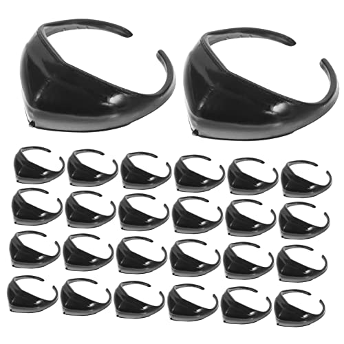 HEMOTON 100St Puppenzubehör Mädchen Bausatz Puppentrage für Figur für kinderspielzeug Minimasken zur Dekoration kleine Masken zur Dekoration Plastik Black HEMOTON 100St Puppenzubehör Mädchen Bausatz Puppentrage für Figur für kinderspielzeug Minimasken zur Dekoration kleine Masken zur Dekoration Plastik Black von HEMOTON