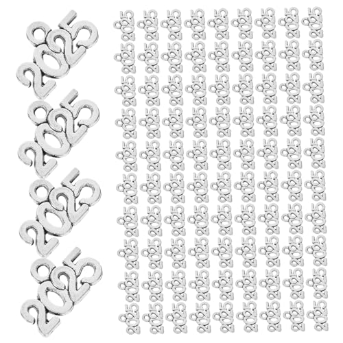 HEMOTON Metall 2025 Charm Schlüsselanhänger Charm Für Abschlussmütze Zinklegierung Kleiner Charm Tasche Hängeornament HEMOTON Metall 2025 Charm Schlüsselanhänger Charm Für Abschlussmütze Zinklegierung Kleiner Charm Tasche Hängeornament von HEMOTON