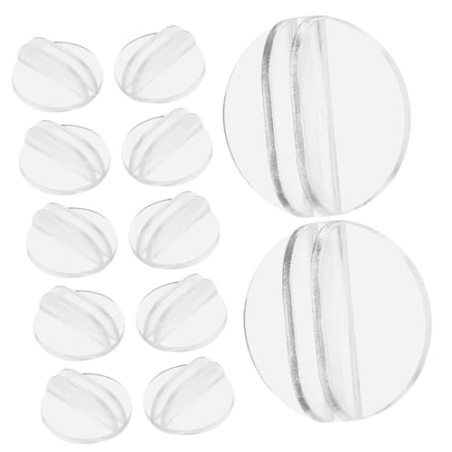 HEMOTON 100St visitenkarten Halterung spielkartenhalter Tischnummer Steht Kartenhalter Schreibtisch Spiele Halter für Mittelstücke Kartenhalter für den Schreibtisch Plastik Transparent von HEMOTON