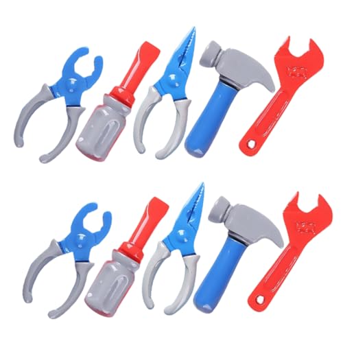 HEMOTON 10Er Set Simulationstool Puppe werkzeugkasten kinderwerkzeug mini werkzeugset Kinderhandwerkzeug Miniaturwerkzeug Mini-Sachen Mini-Tool-Ornamente Plastik HEMOTON 10Er Set Simulationstool Puppe werkzeugkasten kinderwerkzeug mini werkzeugset Kinderhandwerkzeug Miniaturwerkzeug Mini-Sachen Mini-Tool-Ornamente Plastik von HEMOTON