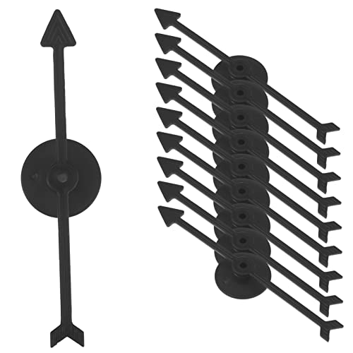 HEMOTON 10st Zifferblattzeiger Planke Party-radspinner Preistafel Versorgung Unterrichtsmaterial Für Die Schule Für Glücklich Schachbrett Rotieren Klein Plastik von HEMOTON