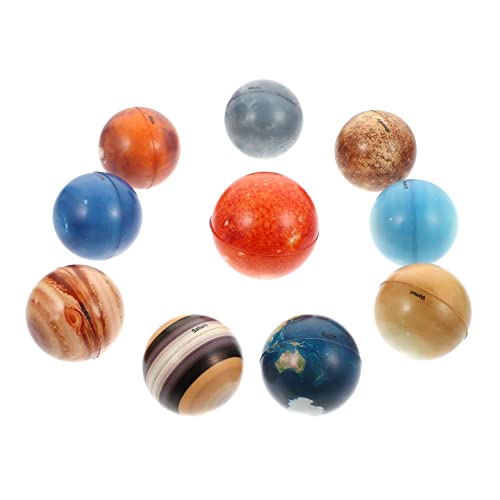HEMOTON 10Stücke Teiliges Planeten Squeeze Bälle Lustige Antistress Langsamer Rückprall für Fördert und Konzentration Leicht und Tragbar HEMOTON 10Stücke Teiliges Planeten Squeeze Bälle Lustige Antistress Langsamer Rückprall für Fördert und Konzentration Leicht und Tragbar von HEMOTON