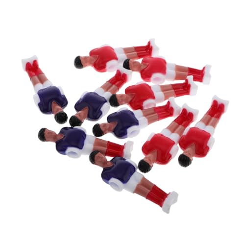 HEMOTON 10 Stück Mini-fußballspielerpuppen Für Tischfußball Lebensechte Tischfußballmänner Ersatzteile Fußball-zubehör-Set Für Das Home Office Cafe von HEMOTON