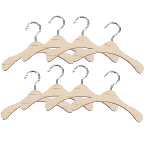HEMOTON 10st Hölzerner Aufhänger Puppenschrank Mini-kleiderbügel Aus Holz Puppenhaus Miniaturdekoration Kleiderbügel Für Babypuppen Minipuppe Ohrringe Prinzessin Puppe Bambus Lagerung Kind HEMOTON 10st Hölzerner Aufhänger Puppenschrank Mini-kleiderbügel Aus Holz Puppenhaus Miniaturdekoration Kleiderbügel Für Babypuppen Minipuppe Ohrringe Prinzessin Puppe Bambus Lagerung Kind von HEMOTON