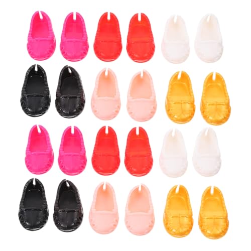 HEMOTON 12 Paare Schuhe Schuhe Damenpuppe Schuhe Puppenfiguren Puppen Dekoration Puppen Kollektion Möbel Puppenhaus süße Accessoires Minipuppenschuhe Mini-Schuhe Plastik HEMOTON 12 Paare Schuhe Schuhe Damenpuppe Schuhe Puppenfiguren Puppen Dekoration Puppen Kollektion Möbel Puppenhaus süße Accessoires Minipuppenschuhe Mini-Schuhe Plastik von HEMOTON
