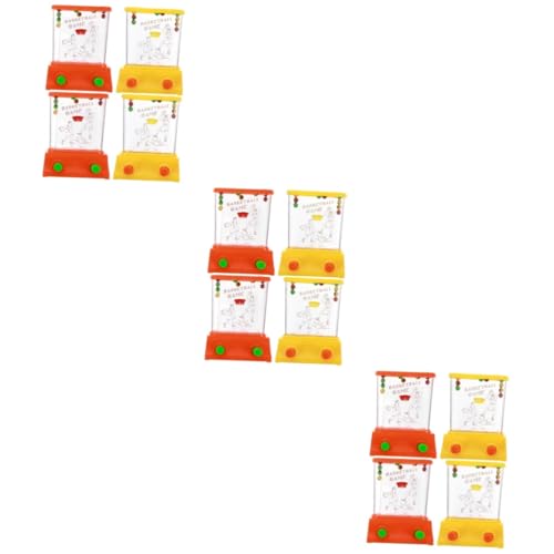 HEMOTON 12 STK Wasserflugzeug Reisespiele für Kinder im Alter von 4-8 Jahren Mini Kinderspielzeug Spielzeuge Wasserring-Wurfspielzeug Handspielzeug für Wasserringe Nostalgie Plastikring von HEMOTON