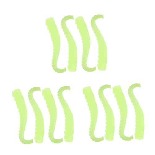 HEMOTON 12 Stck Leuchtende Octopus Fingerpuppen Fluoreszierende Flexible Handpuppen für Interaktives Lernspielzeug Fördert Kreativität und Soziale Fähigkeiten Geeignet für Kindergarten von HEMOTON