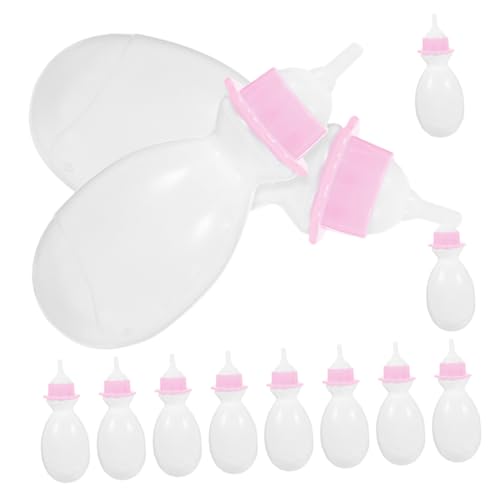 HEMOTON 12 Stück Babyflasche Babypuppenflaschen Für Mädchen Kleine Trinkflasche Babypuppenflaschen Für Babypuppenflaschen Puppenfutterflasche Puppenzubehör Weiß Plastik HEMOTON 12 Stück Babyflasche Babypuppenflaschen Für Mädchen Kleine Trinkflasche Babypuppenflaschen Für Babypuppenflaschen Puppenfutterflasche Puppenzubehör Weiß Plastik von HEMOTON