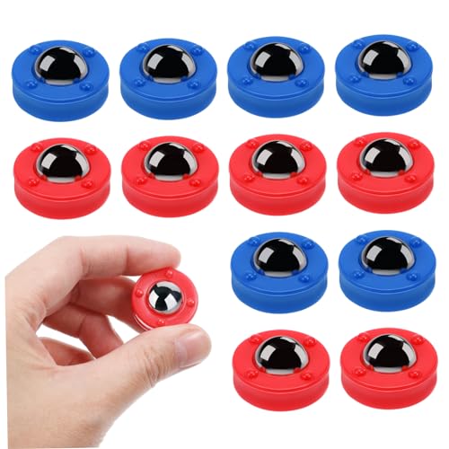 HEMOTON 12 Stück Brettspielzubehör Ersatz Fußball-mini Gleitkugeln Maschine Fußballspiele Brettspiel Rollen Rollende Perlenausrüstung Tischspiel Rollende Perlen Eisen von HEMOTON