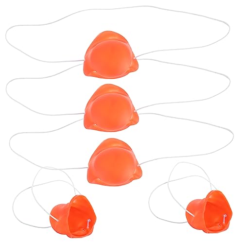 HEMOTON 12 Stück Clown Nasen Drachen Kostüm Maskerade Männliches Gesicht Dämonenmaske LED Maske Halloween Clown Kostüm Zubehör Cosplay Kostüm Gruselige Maske Halloween von HEMOTON