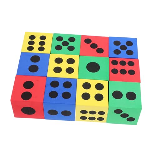 HEMOTON 12 Stück Große Würfel Schaumstoffwürfel Party Große Würfel Große Schaumstoffwürfel Partyspielwürfel Stellenwertwürfel Jumbo Schaumstoffwürfel Spiel Requisitenwürfel HEMOTON 12 Stück Große Würfel Schaumstoffwürfel Party Große Würfel Große Schaumstoffwürfel Partyspielwürfel Stellenwertwürfel Jumbo Schaumstoffwürfel Spiel Requisitenwürfel von HEMOTON