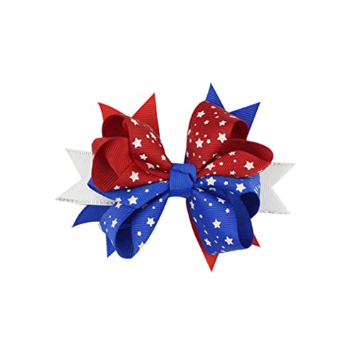 HEMOTON 12 Stück Haarschleifen mit Stern und Flaggenmuster für Mädchen Unabhängigkeitstag Haaraccessoires Bunten Farben für Patriotische Anlässe und Feste HEMOTON 12 Stück Haarschleifen mit Stern und Flaggenmuster für Mädchen Unabhängigkeitstag Haaraccessoires Bunten Farben für Patriotische Anlässe und Feste von HEMOTON