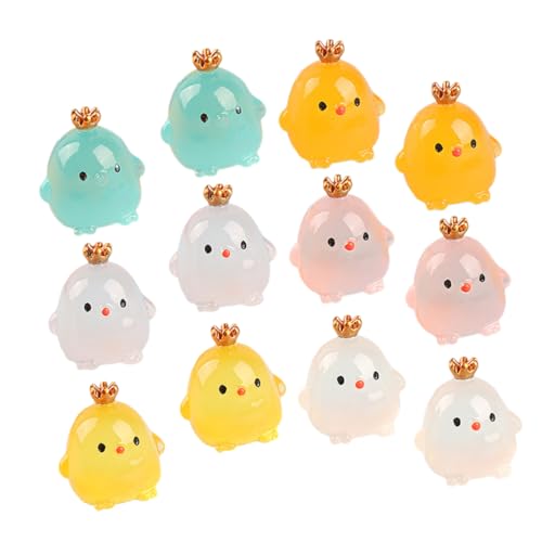 HEMOTON 12 Stück Leuchtendes Kronenhuhn gartendeko Garten Dekoration Mikrolandschaftsdekoration Kuchen Dekoration Mini Hühnerfutter kleine Tierfiguren winzige Figuren Masse Harz HEMOTON 12 Stück Leuchtendes Kronenhuhn gartendeko Garten Dekoration Mikrolandschaftsdekoration Kuchen Dekoration Mini Hühnerfutter kleine Tierfiguren winzige Figuren Masse Harz von HEMOTON