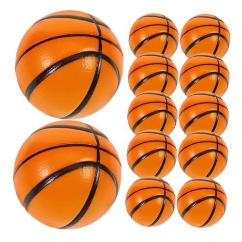 HEMOTON Kleiner Basketball Stressball 12 Stück Quetschspielzeug für Stressabbau Tragbar PU Material für Partys und Freizeit Sensorisches Spielzeug HEMOTON Kleiner Basketball Stressball 12 Stück Quetschspielzeug für Stressabbau Tragbar PU Material für Partys und Freizeit Sensorisches Spielzeug von HEMOTON