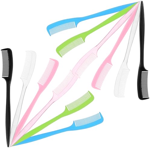 HEMOTON 12stücke Teiliges Puppen-haarbürsten-Set Feinzahnige Kämme Und Styling-Werkzeuge Für Puppen Frisierkamm Und Rattenschwanzkamm Für Vielseitige Frisuren Und Pflege Von Puppenhaaren von HEMOTON