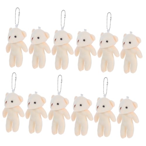 HEMOTON 12 Stück Süße Plüsch als Schlüsselanhänger Tragbare und Leichte Mini Tierfiguren für Taschen Rucksäcke Partygeschenke zum Valentinstag HEMOTON 12 Stück Süße Plüsch als Schlüsselanhänger Tragbare und Leichte Mini Tierfiguren für Taschen Rucksäcke Partygeschenke zum Valentinstag von HEMOTON