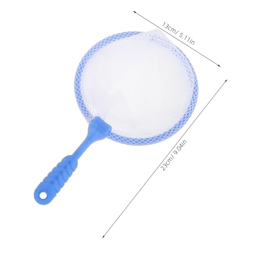 HEMOTON 12 Stück Teiliges Angelnetz Bunte Leichte Kunststoffspielzeuge Fischnetze für Bad Strand Outdoor Fördern Hand Auge Koordination und Feinmotorische Fähigkeiten von HEMOTON