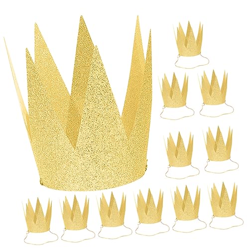 HEMOTON 12 Stück Teiliges Lustige Kindergeburtstags Hüte Glitzernde Krone für Jungen und Mädchen Party Deko für Unvergessliche Feiern HEMOTON 12 Stück Teiliges Lustige Kindergeburtstags Hüte Glitzernde Krone für Jungen und Mädchen Party Deko für Unvergessliche Feiern von HEMOTON