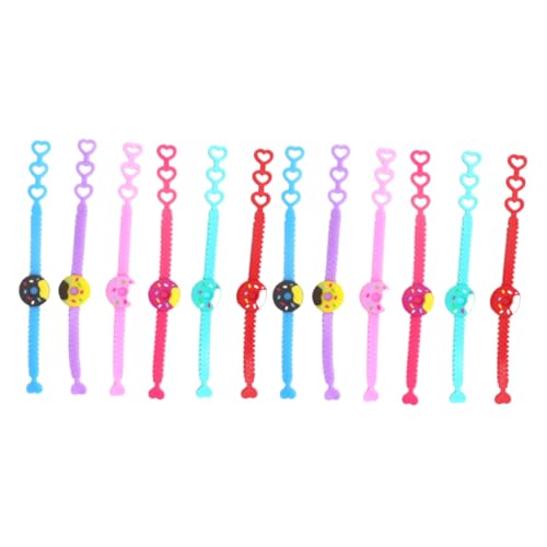 HEMOTON 12 Stück Teiliges PVC Donut Armband für Bunte Partyartikel Kreative Spielzeuge Lustige Mitgebsel für Jungen und Mädchen Farblich Sortiert für Kleinkinder Zufällige Zufällige Farbe HEMOTON 12 Stück Teiliges PVC Donut Armband für Bunte Partyartikel Kreative Spielzeuge Lustige Mitgebsel für Jungen und Mädchen Farblich Sortiert für Kleinkinder Zufällige Zufällige Farbe von HEMOTON