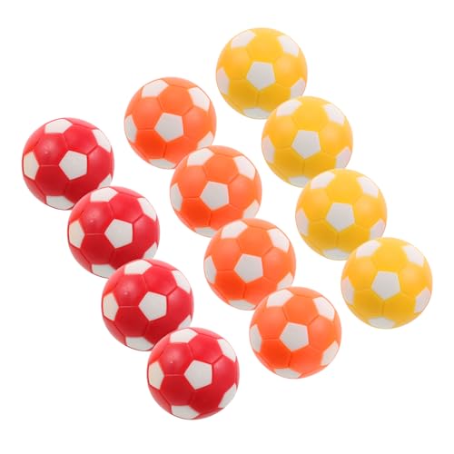 HEMOTON 12 Stück Tischfußball Maschinenbälle Fußball Offizieller Tischspielball Tischspiel Fußballbälle Tischfußball Austauschbare Tischfußballbälle Die Hüften von HEMOTON