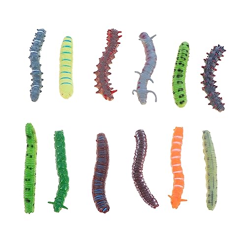 HEMOTON 12 Stück künstliche Raupe Halloween Decoration Animal Toys witzige Fun Toy zabawki stymulujące rozwój Miniaturen Figur Streich gefälschte Raupe Witziges Plastik HEMOTON 12 Stück künstliche Raupe Halloween Decoration Animal Toys witzige Fun Toy zabawki stymulujące rozwój Miniaturen Figur Streich gefälschte Raupe Witziges Plastik von HEMOTON