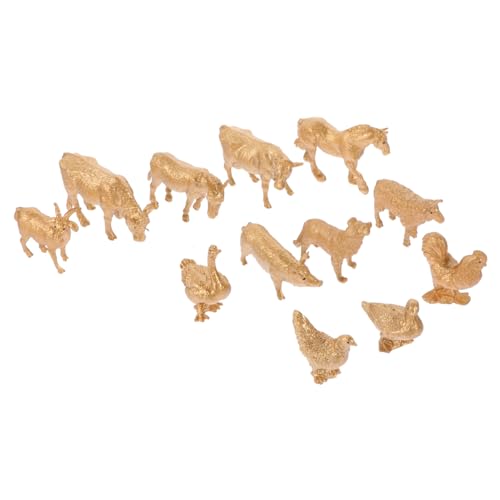 HEMOTON 12 Teiliges Tiermodell Meerestiere Figuren Spielzeugtiere Kuhspielzeug Hahnfigur Bauernhoffiguren Wassertischspielzeug Fischglasspielzeug Mini Hahnmodell Jumbo HEMOTON 12 Teiliges Tiermodell Meerestiere Figuren Spielzeugtiere Kuhspielzeug Hahnfigur Bauernhoffiguren Wassertischspielzeug Fischglasspielzeug Mini Hahnmodell Jumbo von HEMOTON