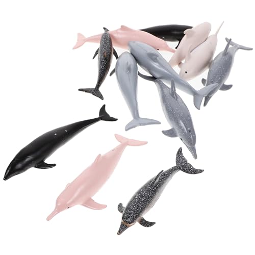 HEMOTON 12 Stücke Realistische Simulation Mini Delphin Modelle Pädagogisches Marine Tier Figuren HEMOTON 12 Stücke Realistische Simulation Mini Delphin Modelle Pädagogisches Marine Tier Figuren von HEMOTON