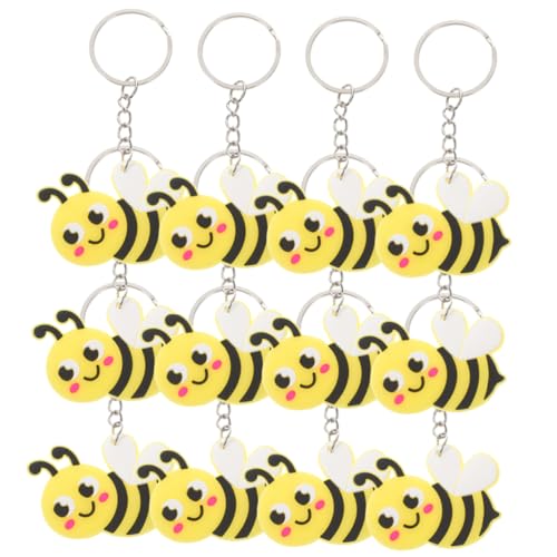 HEMOTON 12St Niedlicher kleiner Bienenschlüssel favorisieren Schleife Imker Bienen Schlüsselanhänger Bienen Keychain Schlüsselanhänger aus Metall Cartoon-Bienen-Schlüsselanhänger Eisen HEMOTON 12St Niedlicher kleiner Bienenschlüssel favorisieren Schleife Imker Bienen Schlüsselanhänger Bienen Keychain Schlüsselanhänger aus Metall Cartoon-Bienen-Schlüsselanhänger Eisen von HEMOTON