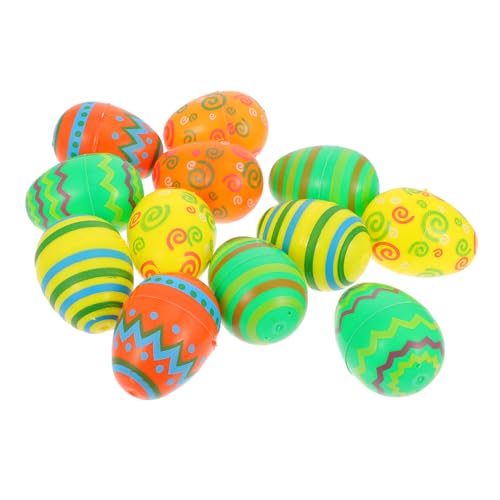 HEMOTON 12St Ostereier Förmchen knisterndes Hundespielzeug Dinosaurier-Ei Clip- easter egg decoration easter decoration nachgemachtes Osterei Osterfest-Dekoration Plastik Colorful HEMOTON 12St Ostereier Förmchen knisterndes Hundespielzeug Dinosaurier-Ei Clip- easter egg decoration easter decoration nachgemachtes Osterei Osterfest-Dekoration Plastik Colorful von HEMOTON