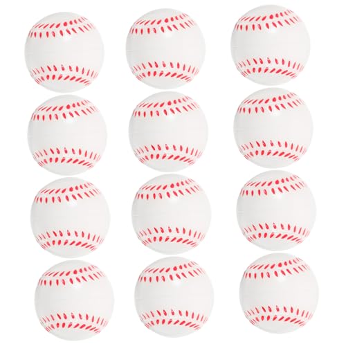 HEMOTON 12st Fester Schaumstoffball Für Federnd Schläger Klein Gel Trainieren Baseball Sport-stressbälle Baseball Hüpfender Trainingsbaseball Pu HEMOTON 12st Fester Schaumstoffball Für Federnd Schläger Klein Gel Trainieren Baseball Sport-stressbälle Baseball Hüpfender Trainingsbaseball Pu von HEMOTON