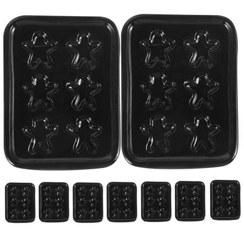 HEMOTON 12st Mini-backformen Werkzeug Miniatur-küchengeschirr Küche Spielset Puppenhausdekoration Und Zubehör Mini-hausversorgung Kinderküchenzubehör Mini-backgeschirr Black Harz HEMOTON 12st Mini-backformen Werkzeug Miniatur-küchengeschirr Küche Spielset Puppenhausdekoration Und Zubehör Mini-hausversorgung Kinderküchenzubehör Mini-backgeschirr Black Harz von HEMOTON