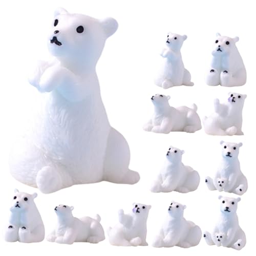HEMOTON 12st Miniaturfiguren Tragen Winzige Spielsachen Kinderspielzeug Tiere Babyspielzeug Plüsch Ausgestopft Ornamente Miniaturhandwerk Wild Feenfigur Miniatur-bärenfiguren Harz Weiß HEMOTON 12st Miniaturfiguren Tragen Winzige Spielsachen Kinderspielzeug Tiere Babyspielzeug Plüsch Ausgestopft Ornamente Miniaturhandwerk Wild Feenfigur Miniatur-bärenfiguren Harz Weiß von HEMOTON
