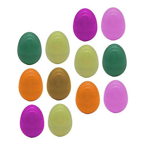 HEMOTON 12st Ostereier Künstliche Eier Flipper Wachteleier Kinderspielzeug Hühnerspielzeug Für Hühnerstall Muschel Osterspielzeug Eierschale Aus Kunststoff Osterzubehör Plastik HEMOTON 12st Ostereier Künstliche Eier Flipper Wachteleier Kinderspielzeug Hühnerspielzeug Für Hühnerstall Muschel Osterspielzeug Eierschale Aus Kunststoff Osterzubehör Plastik von HEMOTON